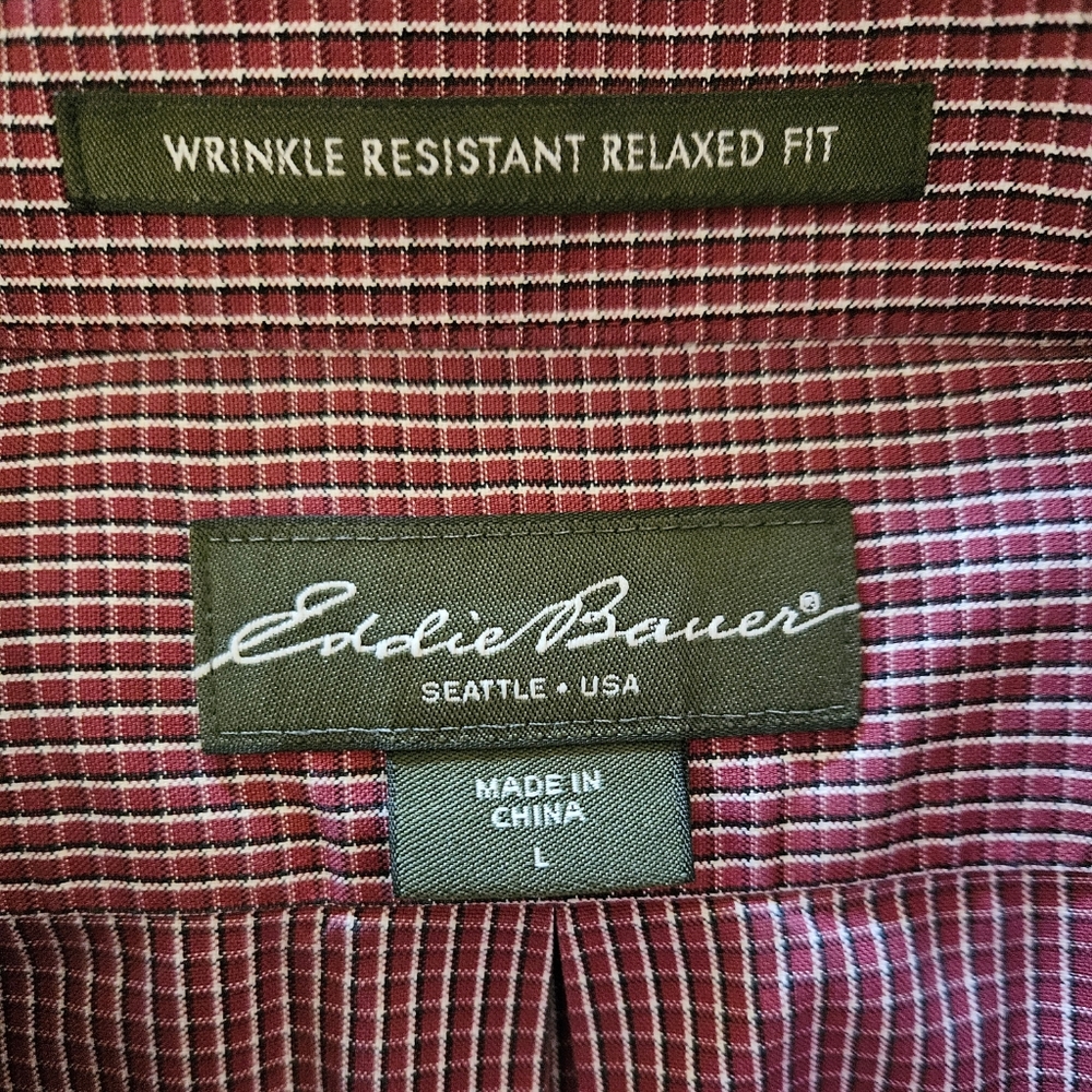 Eddie Bauer men's button down size large. - Picture 5 of 6